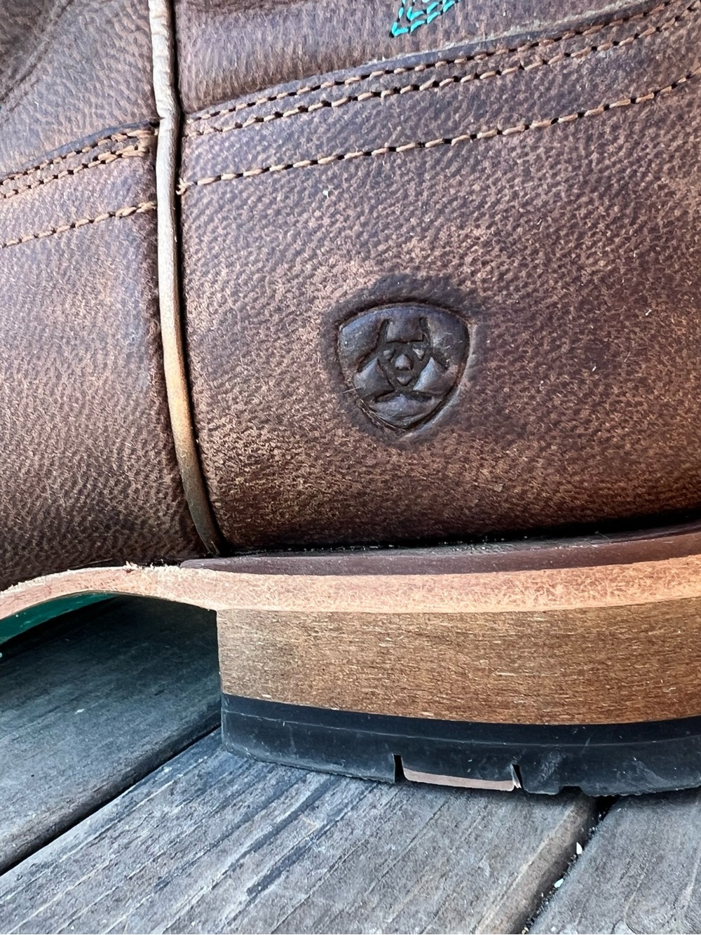 Ariat Frontier Tilly Wide Square Toe Western Boot - Picture 7 of 11